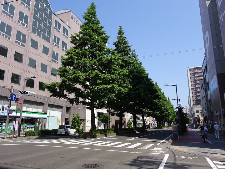 仙台の町並み