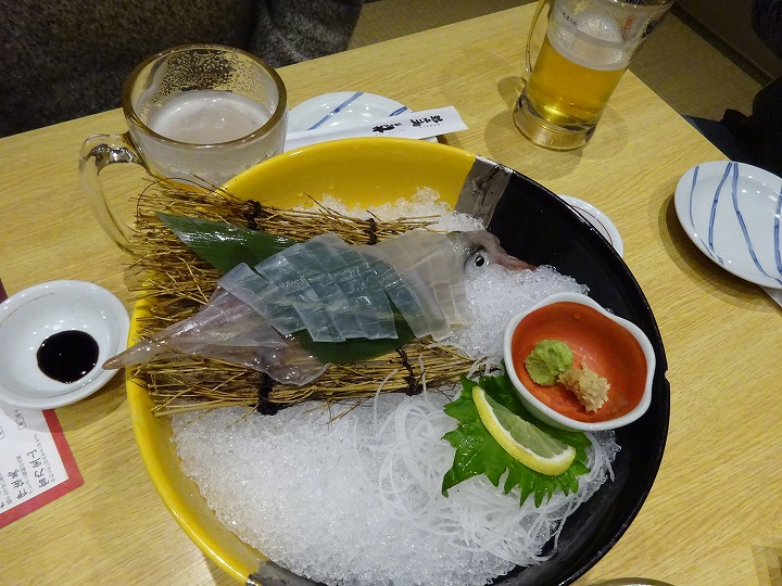 イカ刺し！