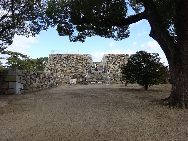 天守閣跡